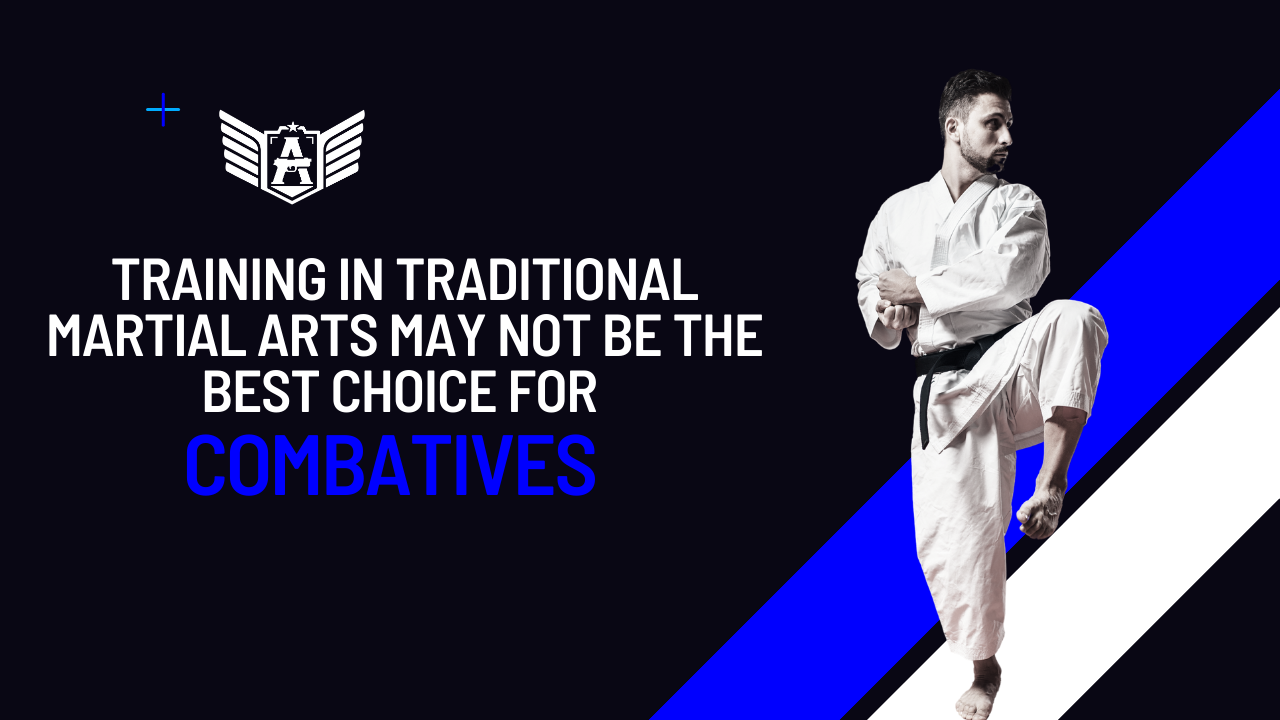 Training in traditional martial arts may not be the best choice for combatives