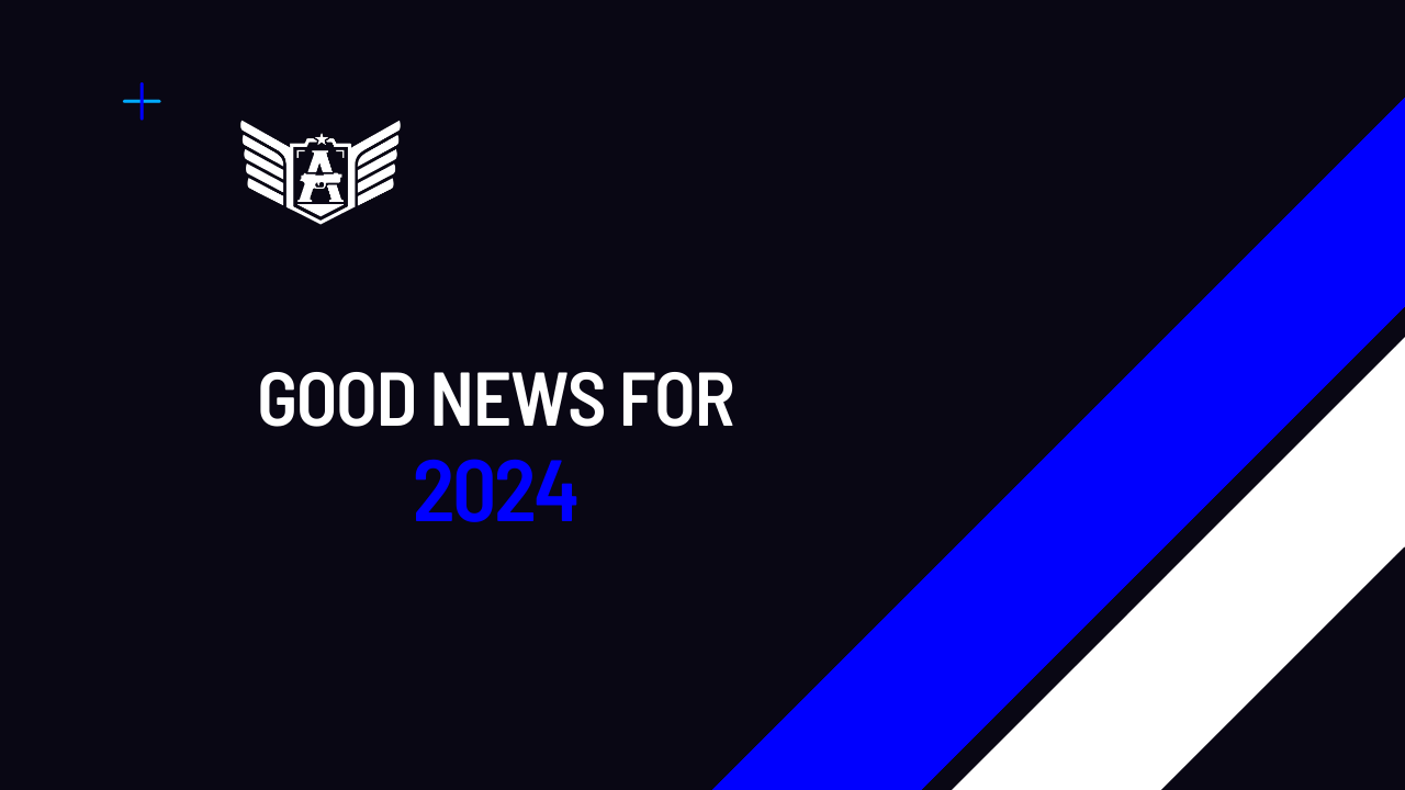 Good news for 2024