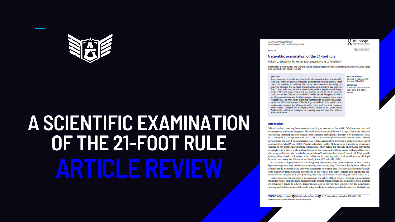 A scientific examination of the 21-foot rule