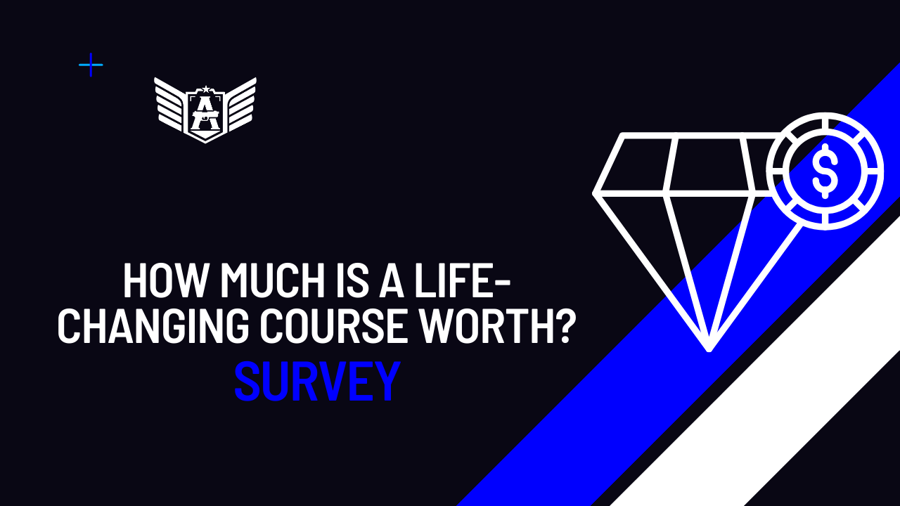 How much is a life-changing course worth?