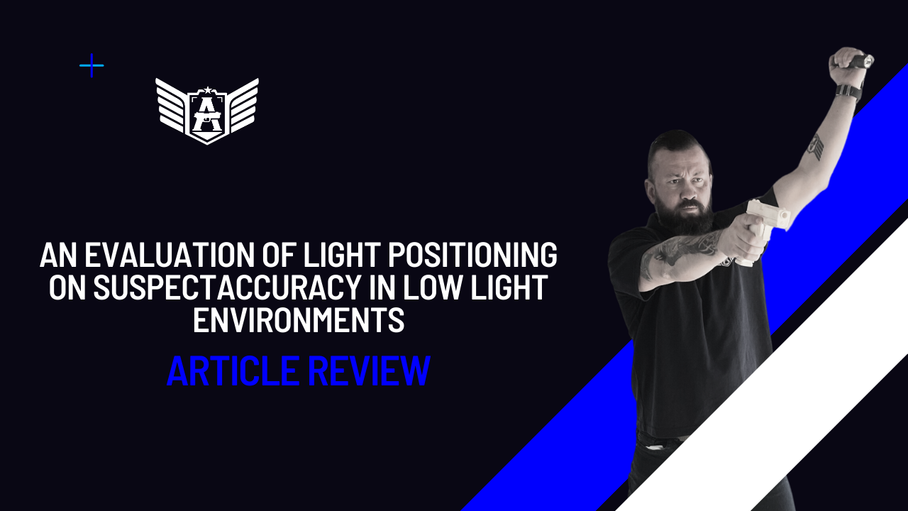 An Evaluation of Light Positioning on Suspect Accuracy in Low Light Environments