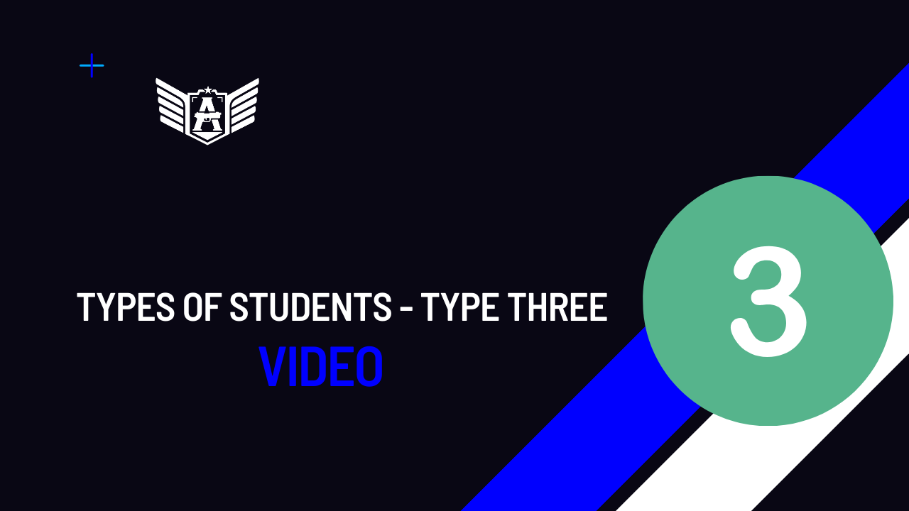 08/2024 – Types of students – Type 3