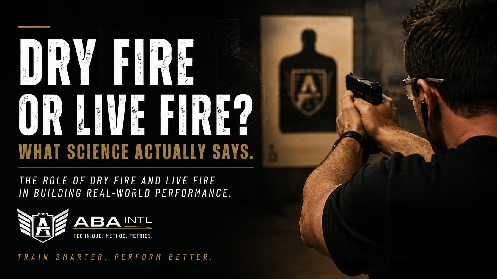 Dry Fire Is Not Pretend Shooting: What Science Actually Says