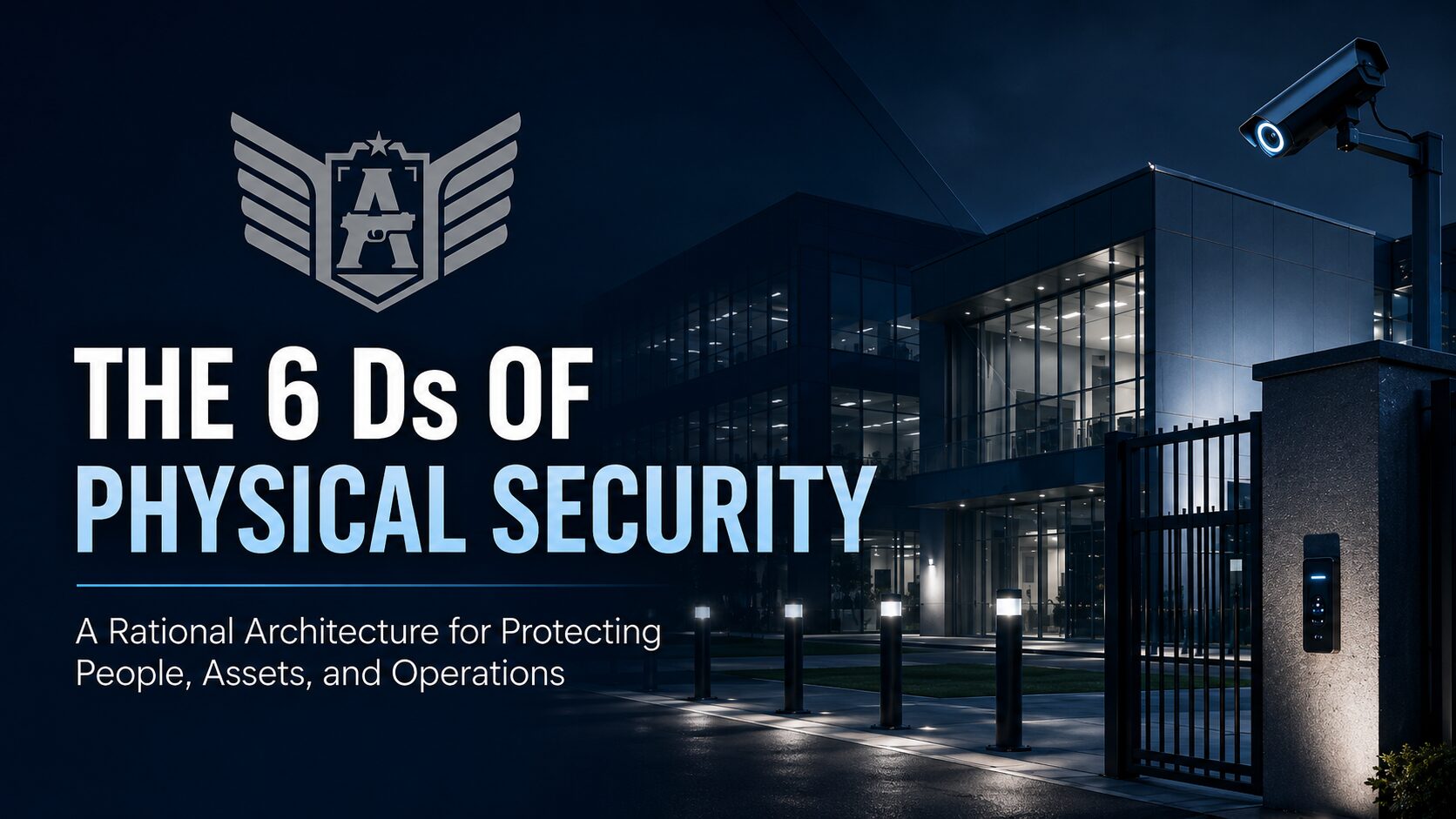 The 6 Ds of Physical Security: A Rational Architecture for Protecting People, Assets, and Operations